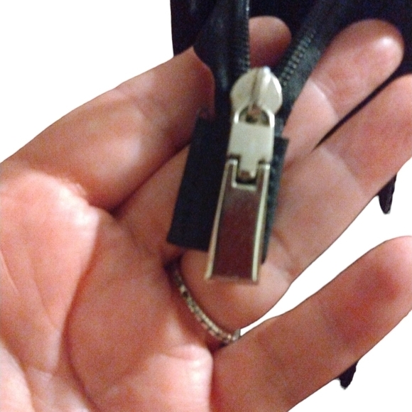 Handmade Joanie's Creations Tapestry Multicolored BoHo Vibe Zip Shoulder Purse - Picture 4 of 9